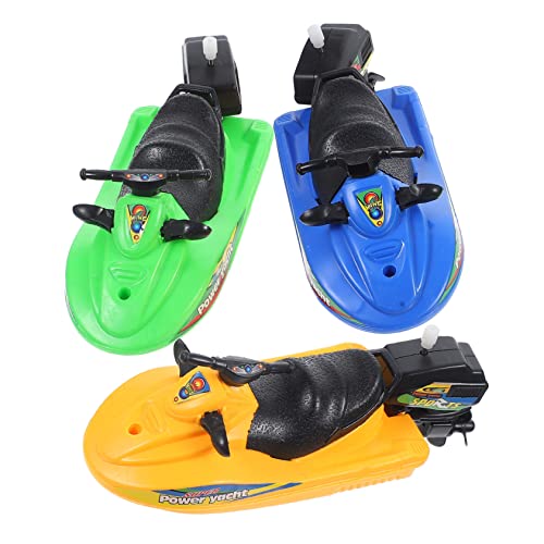 FOYTOKI 3Stücke Aufzieh Motorboot Bade für Kleinkinder Farbige Wasserspielzeuge für Badewanne Fördert Interaktion und Kreativität Beim für Jungen FOYTOKI 3Stücke Aufzieh Motorboot Bade für Kleinkinder Farbige Wasserspielzeuge für Badewanne Fördert Interaktion und Kreativität Beim für Jungen von FOYTOKI