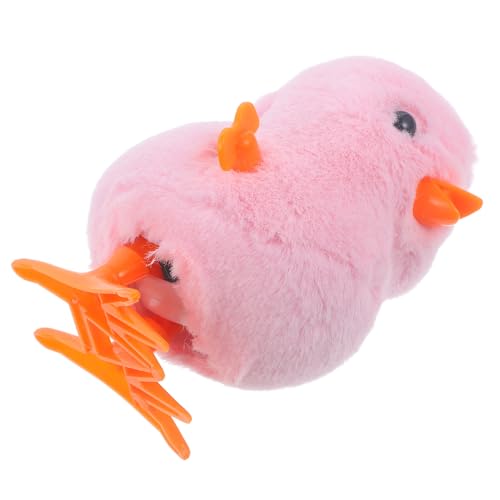 FOYTOKI 3Stücke Aufziehspielzeug Tierchen Lustiges Uhrwerkspielzeug für Plüschküken für Partys Geburtstage und Festliche Anlässe Fördert Motorische Fähigkeiten und Sorgt von FOYTOKI