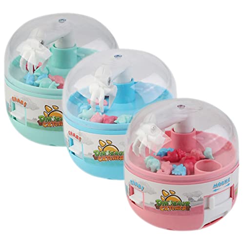 FOYTOKI 3Stücke Mini Dinosaurier Klauenmaschine für Fördert Geschicklichkeit und Aktivität Robustes Material Partys und von FOYTOKI