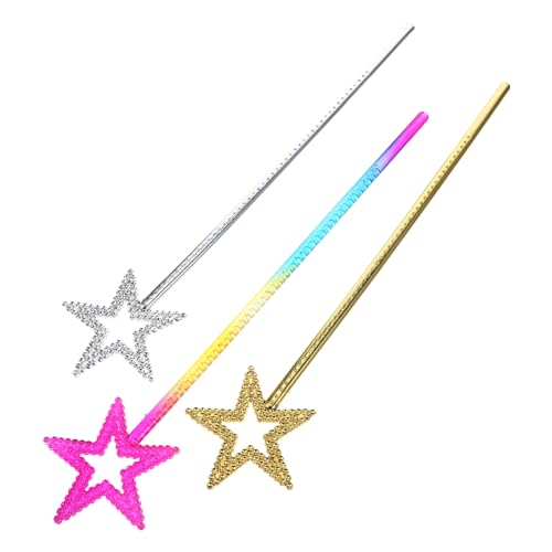 FOYTOKI 3Stücke Teiliges Feenstäbe für Glitzernde Stern Zauberstäbe und Farben Partys Rollenspiele und Hochwertige Harz und Kunststoffmaterialien FOYTOKI 3Stücke Teiliges Feenstäbe für Glitzernde Stern Zauberstäbe und Farben Partys Rollenspiele und Hochwertige Harz und Kunststoffmaterialien von FOYTOKI