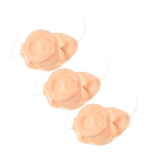 FOYTOKI 3stücke Teiliges Schweinenasen-Cosplay Elastischem Band Realistische Tiernase Für Halloween-kostüme Für Erwachsene Und Ergänzung Für Kostümierte Veranstaltungen von FOYTOKI
