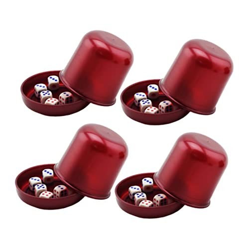 FOYTOKI 4 Sätze Dicker Würfelbecher mit Betrugs Würfelbox für Ktv Spiele Lustiges Würfelspiel mit Würfeln Perlfarbe FOYTOKI 4 Sätze Dicker Würfelbecher mit Betrugs Würfelbox für Ktv Spiele Lustiges Würfelspiel mit Würfeln Perlfarbe von FOYTOKI