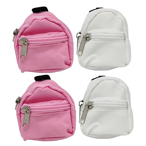 FOYTOKI 4 Stück Mini Rucksack für Puppen Teiliges aus Hochwertigem für Häuser Leicht Waschbar und Wiederverwendbar Perfektes Zubehör für Kreative Puppenliebhaber FOYTOKI 4 Stück Mini Rucksack für Puppen Teiliges aus Hochwertigem für Häuser Leicht Waschbar und Wiederverwendbar Perfektes Zubehör für Kreative Puppenliebhaber von FOYTOKI