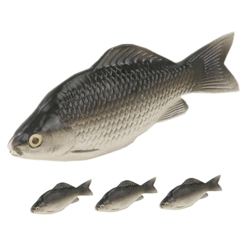 FOYTOKI 4 Stück Realistische Fischmodelle Künstliche Fische für Aquarien und Teichdekoration Vivid Simulation Fischfigur Strapazierfähiges Kunststoffmaterial Fotografie Requisiten FOYTOKI 4 Stück Realistische Fischmodelle Künstliche Fische für Aquarien und Teichdekoration Vivid Simulation Fischfigur Strapazierfähiges Kunststoffmaterial Fotografie Requisiten von FOYTOKI