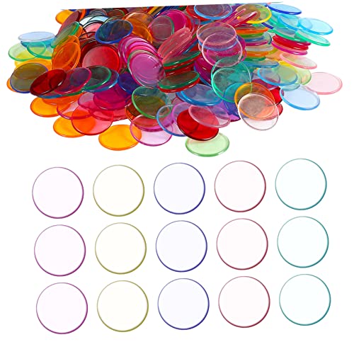 FOYTOKI 400 Stück Bingo Chips Transparente Zählmarker für Bingo Spiele Lernspiele und Freizeitaktivitäten Wiederverwendbar für Gruppenaktivitäten FOYTOKI 400 Stück Bingo Chips Transparente Zählmarker für Bingo Spiele Lernspiele und Freizeitaktivitäten Wiederverwendbar für Gruppenaktivitäten von FOYTOKI