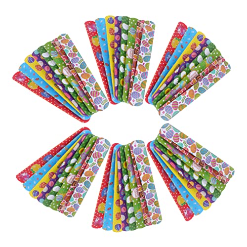 FOYTOKI 48 Stück Ostern Slap Armbänder für Farbenfrohe Handgelenkspielzeuge für Feste Partys und Feiertage Einfach zu Sicher und Unterhaltsam für Altersgruppen FOYTOKI 48 Stück Ostern Slap Armbänder für Farbenfrohe Handgelenkspielzeuge für Feste Partys und Feiertage Einfach zu Sicher und Unterhaltsam für Altersgruppen von FOYTOKI