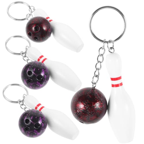 FOYTOKI 4Stücke Bowling Schlüsselanhänger Kreative und Dekorative Schlüsselanhänger für Sport Themen Partys Mitgebsel FOYTOKI 4Stücke Bowling Schlüsselanhänger Kreative und Dekorative Schlüsselanhänger für Sport Themen Partys Mitgebsel von FOYTOKI
