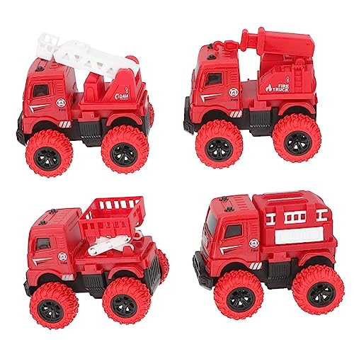 FOYTOKI 4Stücke Reibungskraft Feuerfahrzeug Teiliges Modell für Jungen und Leuchtende Farben Kinderfreundlich Fördert Kreativität und Vorstellungskraft für Kleine Hände FOYTOKI 4Stücke Reibungskraft Feuerfahrzeug Teiliges Modell für Jungen und Leuchtende Farben Kinderfreundlich Fördert Kreativität und Vorstellungskraft für Kleine Hände von FOYTOKI
