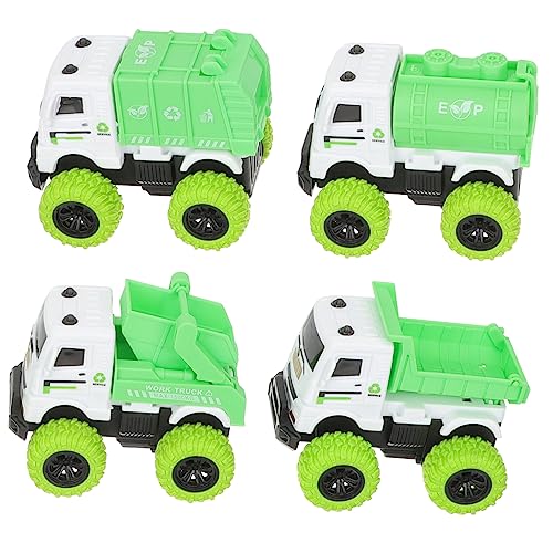 FOYTOKI 4Stücke Reibungskraft Müllwagen für Teiliges Langlebiges Hygienefahrzeug Automodell Hand Auge Koordination und Kreativem Sicher und Zuverlässig FOYTOKI 4Stücke Reibungskraft Müllwagen für Teiliges Langlebiges Hygienefahrzeug Automodell Hand Auge Koordination und Kreativem Sicher und Zuverlässig von FOYTOKI