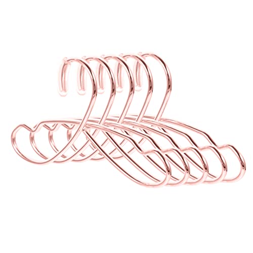 FOYTOKI 5 Stück Kleiderbügel für Puppen Roségold Hänger für Puppenkleidung für Bjd Modelle Platzsparend und Langlebig Perfektes Zubehör für Puppenliebhaber FOYTOKI 5 Stück Kleiderbügel für Puppen Roségold Hänger für Puppenkleidung für Bjd Modelle Platzsparend und Langlebig Perfektes Zubehör für Puppenliebhaber von FOYTOKI