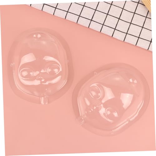 FOYTOKI 5 Stück Teiliges Puppen Gesichtsmasken Transparent Mini DIY Gesichtsschutz mit Doppelösen Langlebig und Vielseitig für Puppenbasteln Geeignet für Kleine Loli Puppen und FOYTOKI 5 Stück Teiliges Puppen Gesichtsmasken Transparent Mini DIY Gesichtsschutz mit Doppelösen Langlebig und Vielseitig für Puppenbasteln Geeignet für Kleine Loli Puppen und von FOYTOKI
