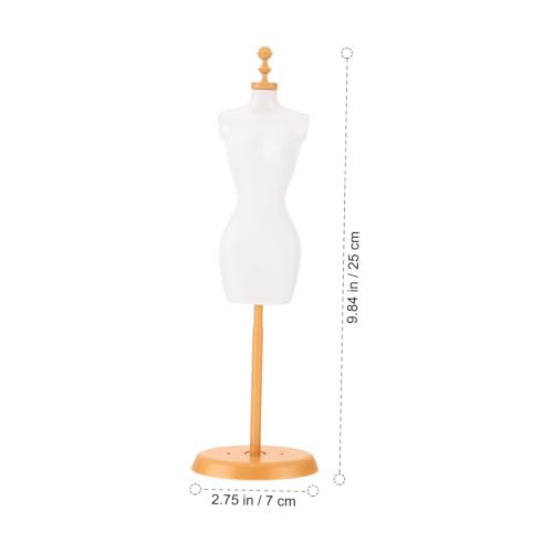 FOYTOKI 5 Stück Teiliges Puppenständer Kunststoff Miniatur schaufensterpuppe mit Stabilem Sockel zur Präsentation von Puppenkleidung und Accessoires Robust und Langlebig für Sammler FOYTOKI 5 Stück Teiliges Puppenständer Kunststoff Miniatur schaufensterpuppe mit Stabilem Sockel zur Präsentation von Puppenkleidung und Accessoires Robust und Langlebig für Sammler von FOYTOKI