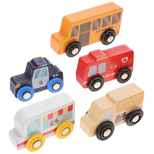 FOYTOKI 5 Stücke Set Für Kinder Holz Kognitiven Auto Spielzeug Kinder Party Favors Schule Auto Modelle FOYTOKI 5 Stücke Set Für Kinder Holz Kognitiven Auto Spielzeug Kinder Party Favors Schule Auto Modelle von FOYTOKI