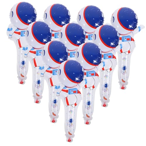 FOYTOKI 50 Stück Astronaut Luftballons Aluminium Folienballons für Weltraum Themenpartys und Geburtstagsdekorationen Leichte und Strapazierfähige Partyaccessoires für Unvergessliche Feiern von FOYTOKI
