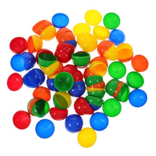 FOYTOKI 50 Stück Farbige Plastikkugeln Befüllbare Party Bälle für Tombola Glücksspiele und Festlichkeiten Hohlkugeln für Unterhaltung und Kreative Aktivitäten FOYTOKI 50 Stück Farbige Plastikkugeln Befüllbare Party Bälle für Tombola Glücksspiele und Festlichkeiten Hohlkugeln für Unterhaltung und Kreative Aktivitäten von FOYTOKI