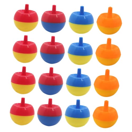 FOYTOKI 50 Stück Kreatives Handgedrehtes Gyroskop für Desktop Gyroskope Zufälligen Farben für Spaß Zufällige Farbe von FOYTOKI