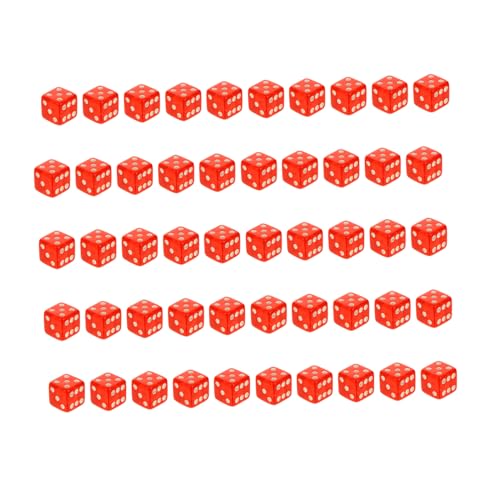FOYTOKI 50 Stück Lustige Punktwürfel Kreatives Puzzle für Seitige für DIY Spiele und Party Zubehör für Familienfeiern und Spieleabende FOYTOKI 50 Stück Lustige Punktwürfel Kreatives Puzzle für Seitige für DIY Spiele und Party Zubehör für Familienfeiern und Spieleabende von FOYTOKI