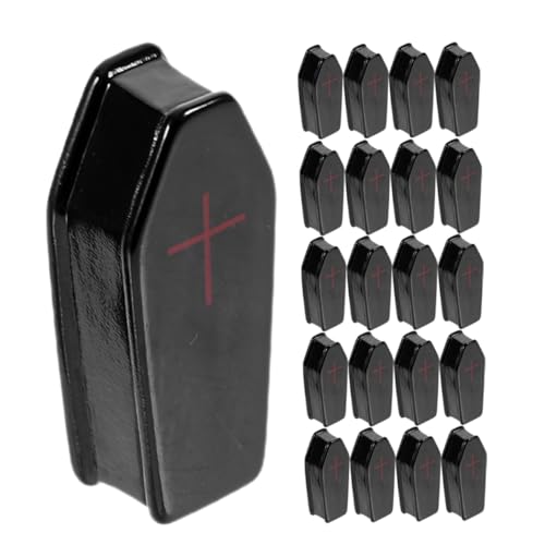 FOYTOKI 50 Stück Miniatur Halloween Sarg Dekorationen aus Resin Detaillierte Mini Coffins für Puppenhaus Mikro Landschaft Kompakte Grusel Ornamente für Büro Party und Festliche Atmosphäre FOYTOKI 50 Stück Miniatur Halloween Sarg Dekorationen aus Resin Detaillierte Mini Coffins für Puppenhaus Mikro Landschaft Kompakte Grusel Ornamente für Büro Party und Festliche Atmosphäre von FOYTOKI