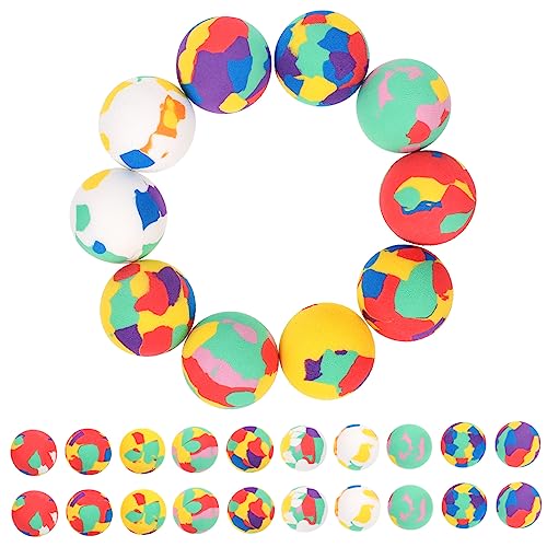 FOYTOKI 50Stücke Eva Bälle für Elastische Hüpfbälle Bunten Designs für Partys Innenbereich FOYTOKI 50Stücke Eva Bälle für Elastische Hüpfbälle Bunten Designs für Partys Innenbereich von FOYTOKI