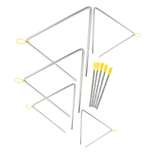 FOYTOKI 5Sätze Handpercussion Instrument Teiliges Musikinstrument für Tragbar Klarer Musikalische Früherziehung und Spielspaß mit Familie und Freunden von FOYTOKI