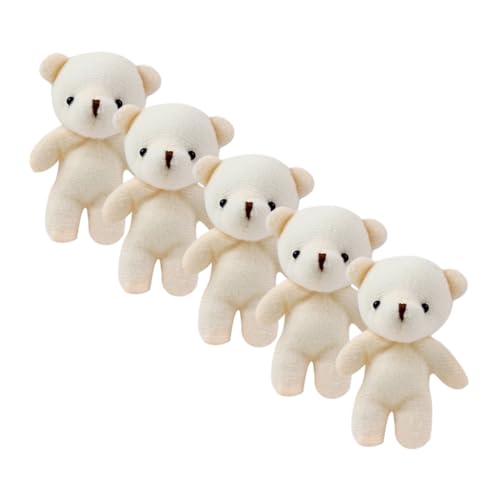 FOYTOKI 5Stücke Mini Bär Anhänger Plüschbären für Wohnaccessoires Süße Kleine Stofftiere für Bastelprojekte und Dekoration Geschenkideen für Hochzeiten und Partys FOYTOKI 5Stücke Mini Bär Anhänger Plüschbären für Wohnaccessoires Süße Kleine Stofftiere für Bastelprojekte und Dekoration Geschenkideen für Hochzeiten und Partys von FOYTOKI