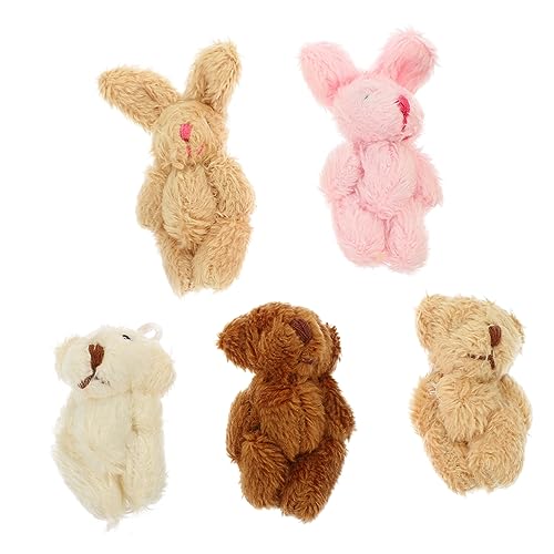 FOYTOKI 5Stücke Mini Plüschpuppe Teiliges aus Kuscheligem Material für Puppenhaus Dekoration Kreative Spielideen und Niedliches Accessoire FOYTOKI 5Stücke Mini Plüschpuppe Teiliges aus Kuscheligem Material für Puppenhaus Dekoration Kreative Spielideen und Niedliches Accessoire von FOYTOKI