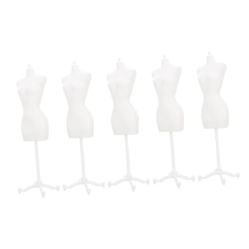 FOYTOKI 5Stücke Puppenkleiderständer Teiliges Mannequin Display für Puppenkleidung Robuster für Puppen Attraktives Puppenzubehör FOYTOKI 5Stücke Puppenkleiderständer Teiliges Mannequin Display für Puppenkleidung Robuster für Puppen Attraktives Puppenzubehör von FOYTOKI