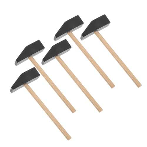 FOYTOKI 5Stücke Teiliges Mini Holzhammer für Kreatives Lernspielzeug zum Bauen und für Jungen und Geburtstagsfeiern und Kreative Aktivitäten FOYTOKI 5Stücke Teiliges Mini Holzhammer für Kreatives Lernspielzeug zum Bauen und für Jungen und Geburtstagsfeiern und Kreative Aktivitäten von FOYTOKI