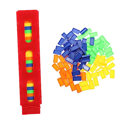 FOYTOKI 5Taschen Domino für Beutel mit Bunten Domino Blöcken Kreativität und Hand Augen Koordination für Kleine Baumeister FOYTOKI 5Taschen Domino für Beutel mit Bunten Domino Blöcken Kreativität und Hand Augen Koordination für Kleine Baumeister von FOYTOKI
