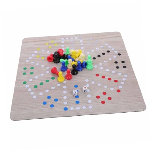 FOYTOKI 6-Personen-brettspiel Ludo Gummimatte Schachbrett Tragbares Fliegendes Interaktives Tischspiel FOYTOKI 6-Personen-brettspiel Ludo Gummimatte Schachbrett Tragbares Fliegendes Interaktives Tischspiel von FOYTOKI