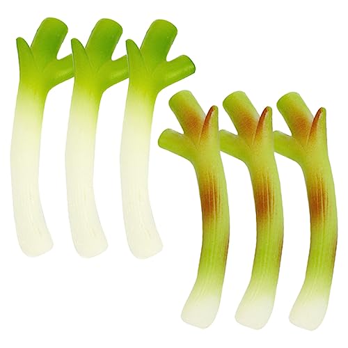 FOYTOKI 6 Stück Künstliche Grüne Zwiebeln Realistische Deko Gemüse Modelle für Fotografie Küchen und Wohnraumdekoration Lifelike Fake Gemüse für Kreative Arrangements und Lehrmittel FOYTOKI 6 Stück Künstliche Grüne Zwiebeln Realistische Deko Gemüse Modelle für Fotografie Küchen und Wohnraumdekoration Lifelike Fake Gemüse für Kreative Arrangements und Lehrmittel von FOYTOKI