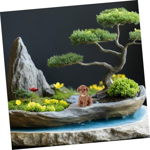 FOYTOKI 6 Stück Mini-hundefiguren Aus Kunstharz, DIY-Miniatur-gartenfiguren, Süße Schlüsselanhänger-anhänger, Mikro-landschafts-tierornamente Für Puppenhaus-zubehör FOYTOKI 6 Stück Mini-hundefiguren Aus Kunstharz, DIY-Miniatur-gartenfiguren, Süße Schlüsselanhänger-anhänger, Mikro-landschafts-tierornamente Für Puppenhaus-zubehör von FOYTOKI