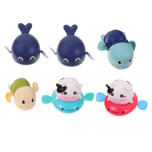 FOYTOKI 6 Stück Teiliges Interaktives Badewannenspielzeug wasserdichte Kreative Spielzeuge für Cartoonhaften Designs Sichere Schwimm und Spielzeuge für Unvergessliche FOYTOKI 6 Stück Teiliges Interaktives Badewannenspielzeug wasserdichte Kreative Spielzeuge für Cartoonhaften Designs Sichere Schwimm und Spielzeuge für Unvergessliche von FOYTOKI