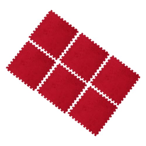 FOYTOKI 6 Stück Teiliges Puzzle Spielmatte rutschfeste und Waschbare Bodenschutzmatte für Wohnzimmer und Schlafzimmer Kuschelig und Praktisch FOYTOKI 6 Stück Teiliges Puzzle Spielmatte rutschfeste und Waschbare Bodenschutzmatte für Wohnzimmer und Schlafzimmer Kuschelig und Praktisch von FOYTOKI