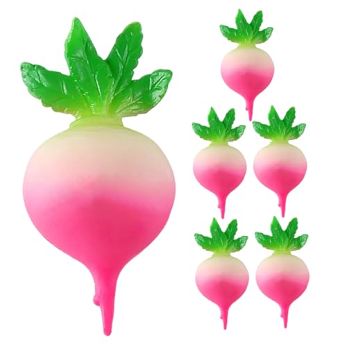 6 Stücke Mini Gefälschte Rettich Simulierte Gemüse Für Restaurant Display Realistische Künstliche Gemüse Requisiten 6 Stücke Mini Gefälschte Rettich Simulierte Gemüse Für Restaurant Display Realistische Künstliche Gemüse Requisiten von FOYTOKI