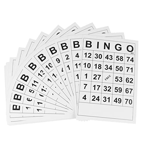 FOYTOKI 60 Stück Bingo Spielkarten für Unterhaltsame Intellektuelle Entwicklung Langlebig aus Beschichtetem für Brettspiele mit Familie und Freunden Gesundheitlich Unbedenklich und Leicht FOYTOKI 60 Stück Bingo Spielkarten für Unterhaltsame Intellektuelle Entwicklung Langlebig aus Beschichtetem für Brettspiele mit Familie und Freunden Gesundheitlich Unbedenklich und Leicht von FOYTOKI