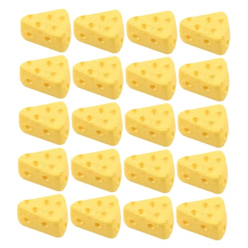 FOYTOKI 60 Stück Teiliges Künstliche Mini Käse Dreieckstücke aus Robustem Realistische Miniatur Käsekuchen für Puppenhausküche Vielseitige Partydekoration und DIY Bastelzubehör FOYTOKI 60 Stück Teiliges Künstliche Mini Käse Dreieckstücke aus Robustem Realistische Miniatur Käsekuchen für Puppenhausküche Vielseitige Partydekoration und DIY Bastelzubehör von FOYTOKI