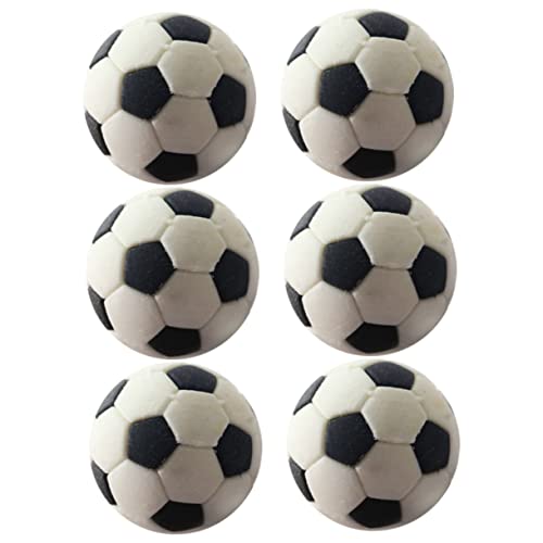 FOYTOKI 6Stücke Mini Fußball Figuren Puppenhaus Deko für Schlafzimmer Wohnzimmer Hochwertiges Detailreiches Miniaturfußball für Kreative Raumgestaltung FOYTOKI 6Stücke Mini Fußball Figuren Puppenhaus Deko für Schlafzimmer Wohnzimmer Hochwertiges Detailreiches Miniaturfußball für Kreative Raumgestaltung von FOYTOKI