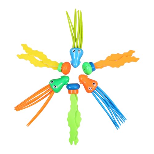 FOYTOKI 6Stücke Tauchspielzeug mit Seegras und Quallen für Sommer Spaß und Unterwasserfähigkeiten für Jungen FOYTOKI 6Stücke Tauchspielzeug mit Seegras und Quallen für Sommer Spaß und Unterwasserfähigkeiten für Jungen von FOYTOKI