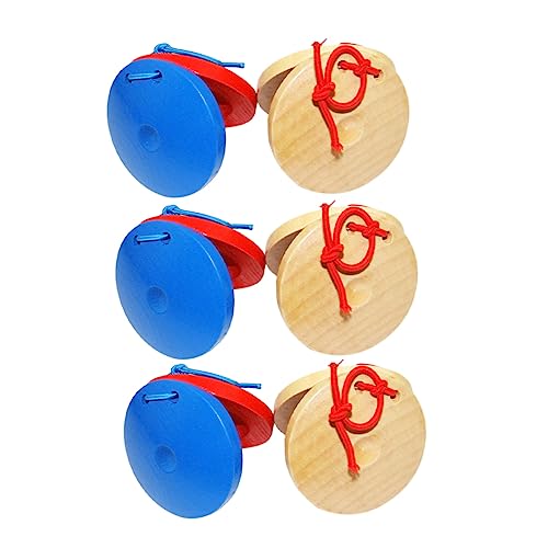 FOYTOKI 6Stücke Teiliges Castanet für Musikinstrument für Frühe Bildung Sicher und Langlebig Fördert Rhythmus und Musikalität für Kleinkinder und Vorschulkinder FOYTOKI 6Stücke Teiliges Castanet für Musikinstrument für Frühe Bildung Sicher und Langlebig Fördert Rhythmus und Musikalität für Kleinkinder und Vorschulkinder von FOYTOKI