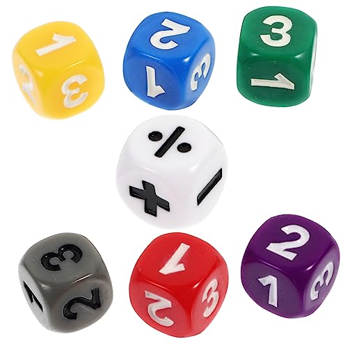 FOYTOKI 7 Stück Teiliges Lernspielzeug für Arithmetik zur Mathematischen für Schulprojekte und Kreative Spiele aus Robustem Material Fördert Koordination von FOYTOKI