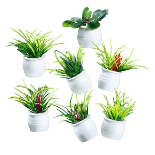FOYTOKI 7Stücke Teiliges Bonsai für Puppenhäuser Gefälschte Topfpflanzen und Vasen Realistische Dekoration für Heim und DIY Projekte Tischornamente für Zuhause FOYTOKI 7Stücke Teiliges Bonsai für Puppenhäuser Gefälschte Topfpflanzen und Vasen Realistische Dekoration für Heim und DIY Projekte Tischornamente für Zuhause von FOYTOKI