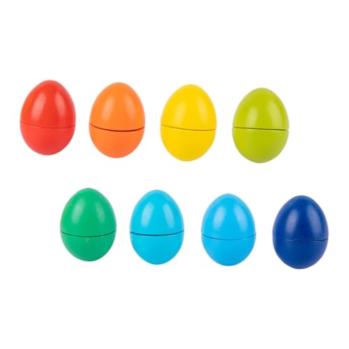 FOYTOKI 8 Stück Teiliges Holzspielzeug für Formen und Farbenmatching Eier Farberkennung und Kognitiven Fähigkeiten für Kleinkinder und Vorschulkinder FOYTOKI 8 Stück Teiliges Holzspielzeug für Formen und Farbenmatching Eier Farberkennung und Kognitiven Fähigkeiten für Kleinkinder und Vorschulkinder von FOYTOKI