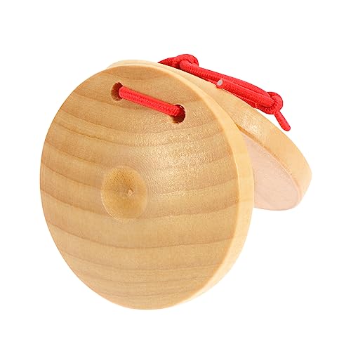 FOYTOKI 8 Stück Teiliges Kastagnetten für Vorschulkinder Musikalisches Percussion Instrument zur Frühen Klangförderung Sicher und Langlebig für Kreatives und Rhythmusübungen von FOYTOKI