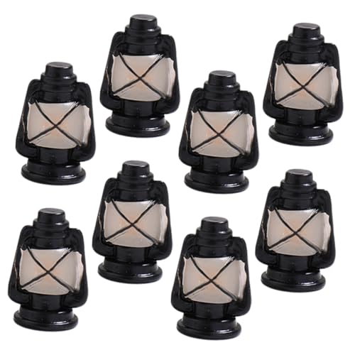 FOYTOKI 8 Stück Teiliges Miniatur Laterne für Puppenhaus Realistische Kerosinlampe für Miniaturlandschaften Dekoration für DIY Räume und Szenen FOYTOKI 8 Stück Teiliges Miniatur Laterne für Puppenhaus Realistische Kerosinlampe für Miniaturlandschaften Dekoration für DIY Räume und Szenen von FOYTOKI