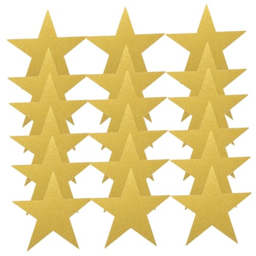 FOYTOKI 80 Stück Teiliges Glitzernde Fünf Punkte Stern Schablonen aus Papier für DIY Schulprojekte Tafeldekorationen und Kreative Bastelarbeiten im Klassenzimmer FOYTOKI 80 Stück Teiliges Glitzernde Fünf Punkte Stern Schablonen aus Papier für DIY Schulprojekte Tafeldekorationen und Kreative Bastelarbeiten im Klassenzimmer von FOYTOKI