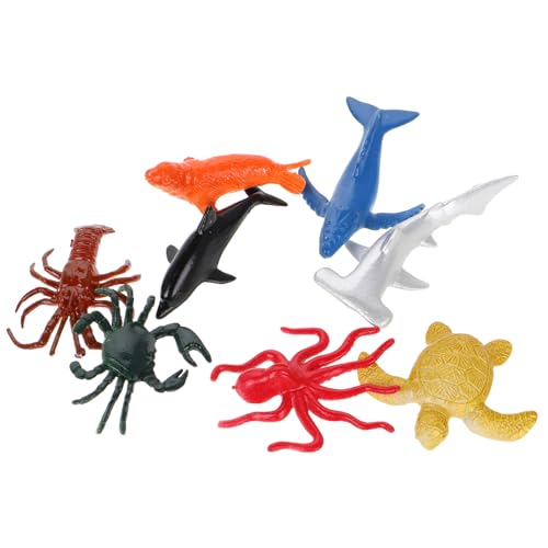 FOYTOKI 8Stücke Meerestiere Figuren Themen für Bastelset für Kreative Lernspiele Dekoration für Klassenzimmer und Fantasievolles FOYTOKI 8Stücke Meerestiere Figuren Themen für Bastelset für Kreative Lernspiele Dekoration für Klassenzimmer und Fantasievolles von FOYTOKI