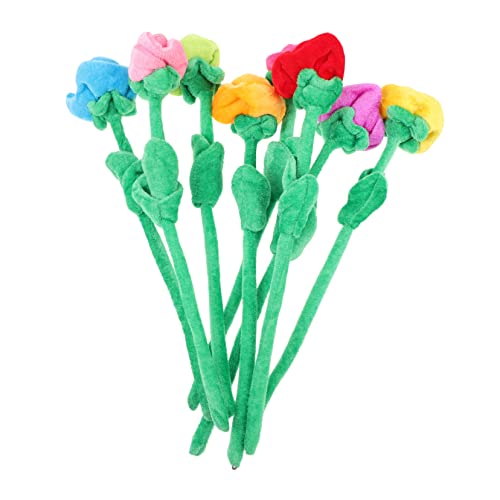 FOYTOKI 8Stücke Teiliges Plüsch Rosenblumen Dekorative Kunstblumen für Hochzeiten und Heimdekoration Weiche und Flexible Rosen für Kreative Arrangements und Stressfreies FOYTOKI 8Stücke Teiliges Plüsch Rosenblumen Dekorative Kunstblumen für Hochzeiten und Heimdekoration Weiche und Flexible Rosen für Kreative Arrangements und Stressfreies von FOYTOKI