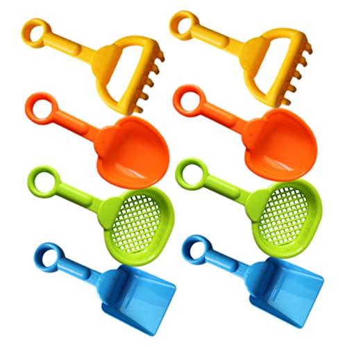 FOYTOKI 8Stücke Teiliges Strandspielzeug Set für Sandspielzeug Schaufeln zum Graben und Am Strand Sandkasten Gemischt Fördert die Kreativität und Motorik FOYTOKI 8Stücke Teiliges Strandspielzeug Set für Sandspielzeug Schaufeln zum Graben und Am Strand Sandkasten Gemischt Fördert die Kreativität und Motorik von FOYTOKI