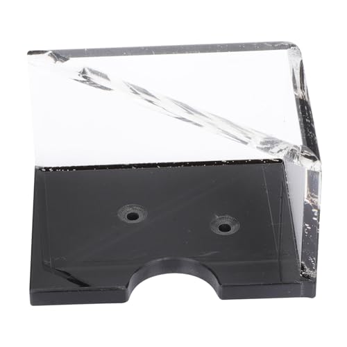 FOYTOKI Acryl Kartenhalter für Spielkarten Stabiler Aufbewahrungsständer für Pokerkarten und Sammelkarten Transparenter Kartenständer aus Hochwertigem Acryl zum Organisieren und Ihrer von FOYTOKI